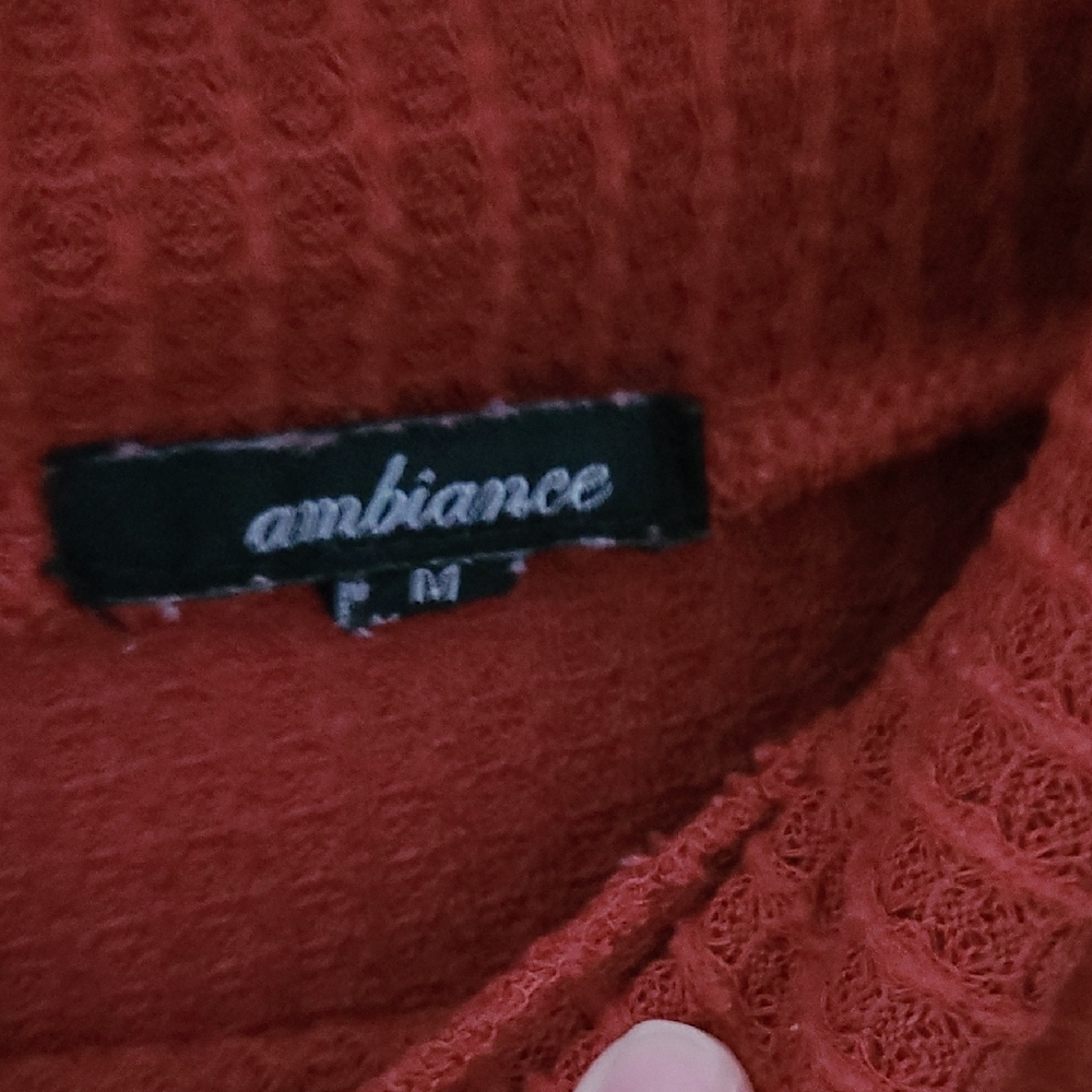 Women's Rust Sweater - Picture 2 of 3